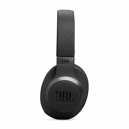 Black JBL over-ear headphones.