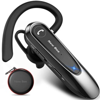 New Bee Bluetooth Headsets with Dual Mic V5.0